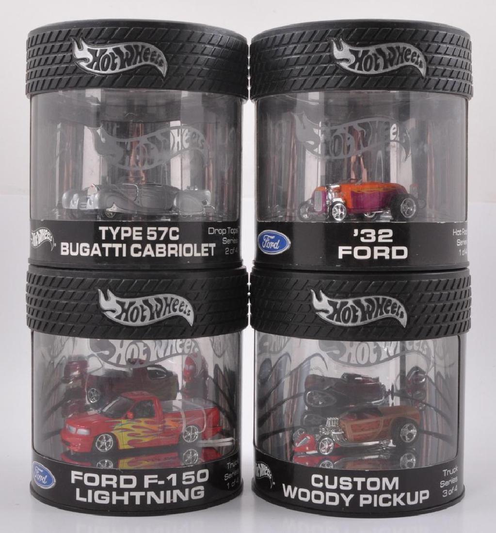 Group of 4 Hot Wheels Die-Cast Vehicles in Collector (1 of 5)