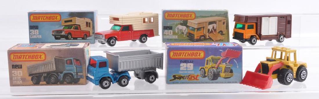 Group of 4 Matchbox Superfast Die-Cast Vehicles with (1 of 3)