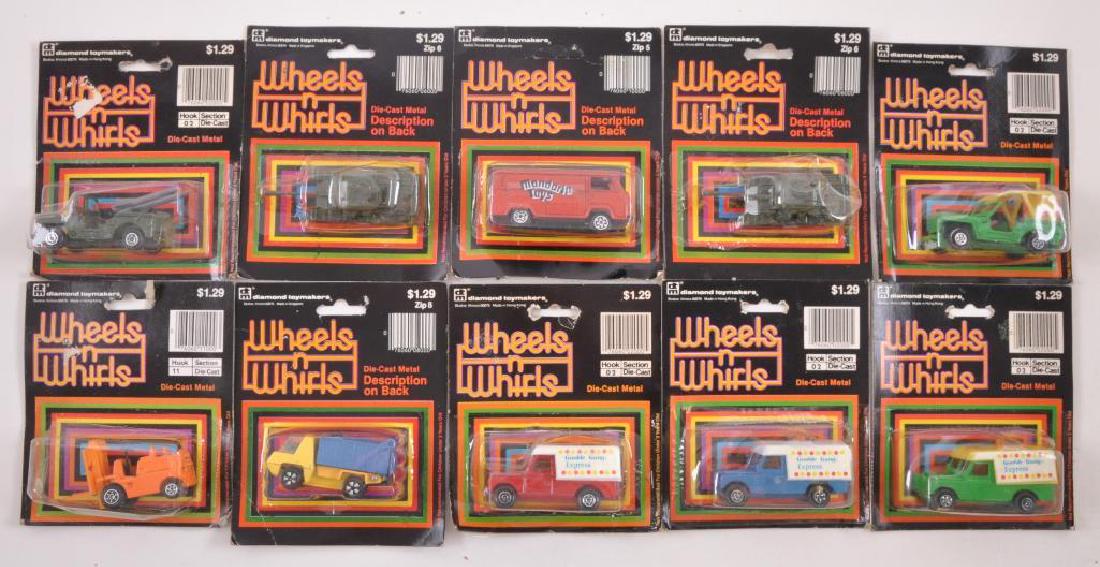 Group of 10 Diamond Toymakers Wheels n Whirls Die-Cast (1 of 5)