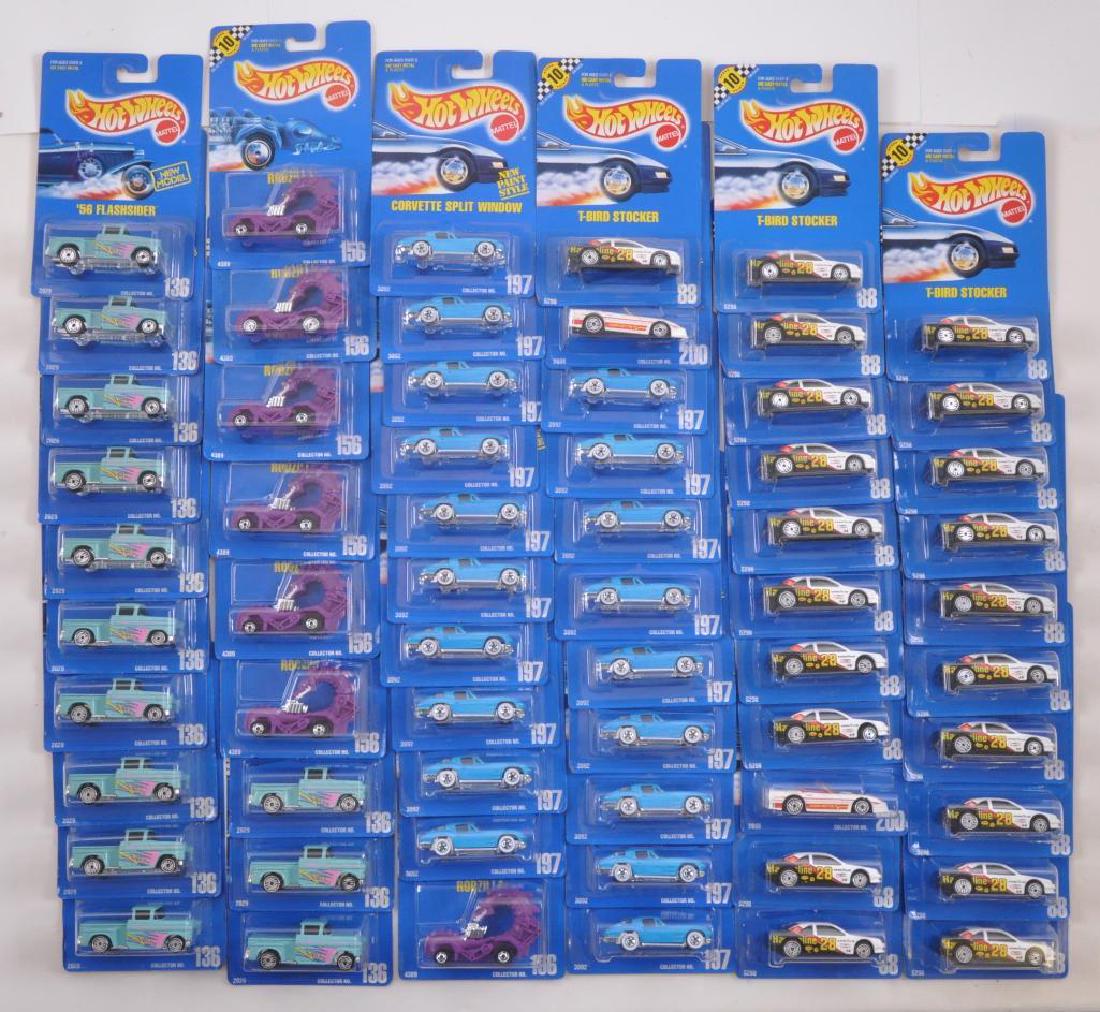 Group of 62 1990 Hot Wheels Die-Cast Vehilces in (1 of 4)