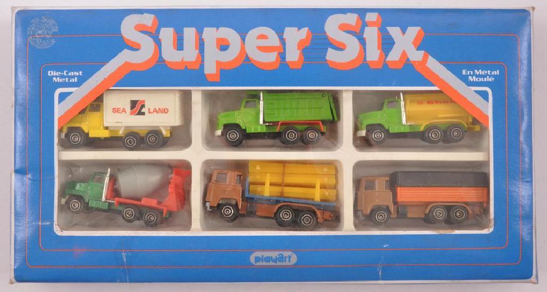 Playart Super Six Die-Cast Vehicle Gift Set in Original (1 of 1)