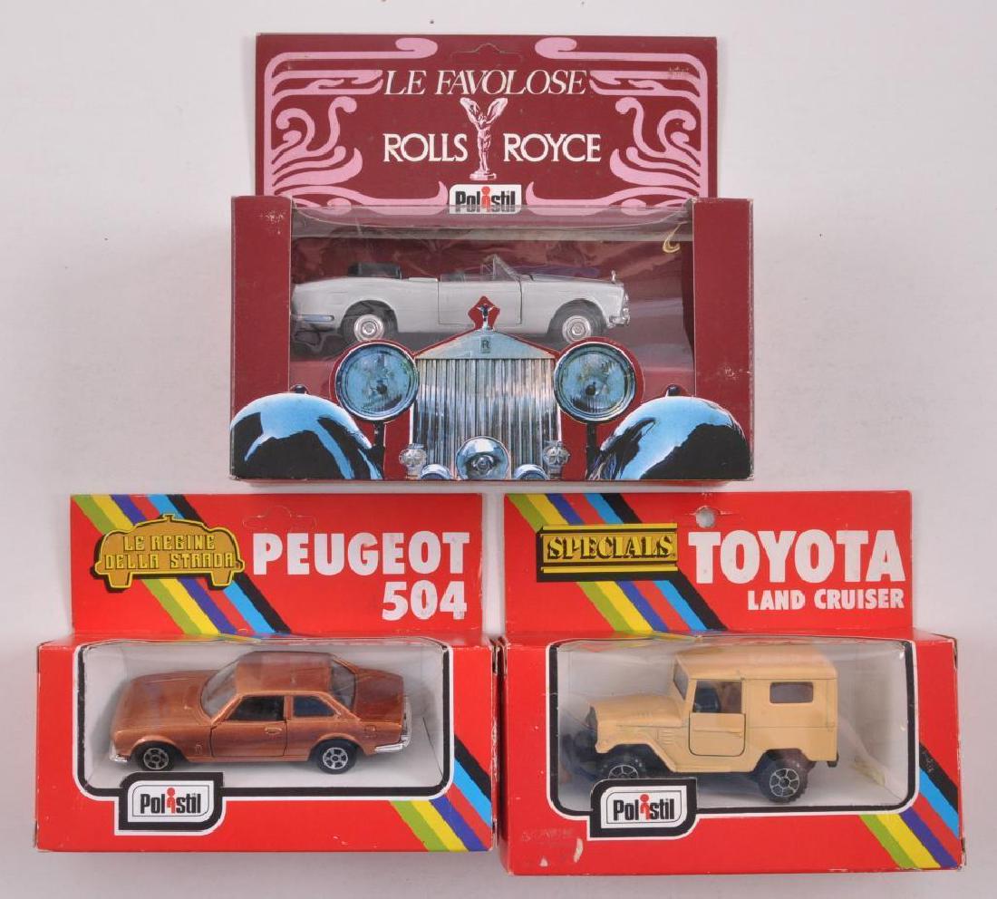 Group of 3 Polistil Die-Cast Vehicles in Original Boxes (1 of 4)