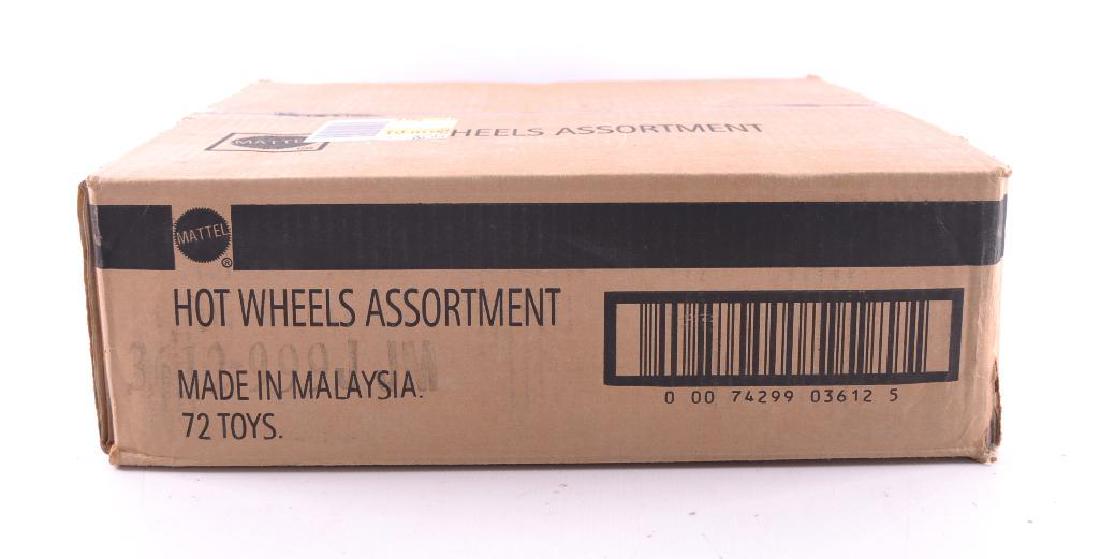 Partially Full Box of Mattel Hot Wheels Die-Cast Cars: Includes 39 Cars