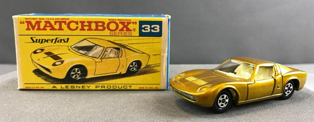 matchbox series no 33 lamborghini miura