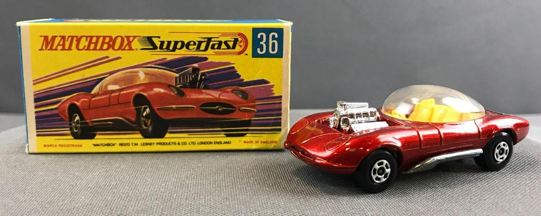 Matchbox Superfast No. 36 Hot Rod Draguar die cast (1 of 10)