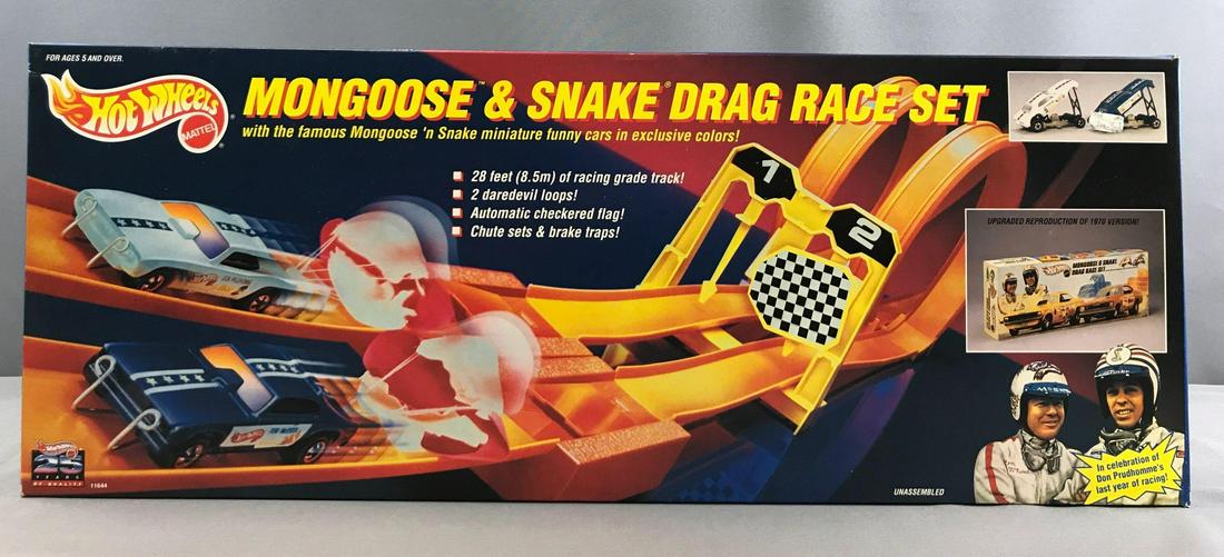 mongoose and snake drag race set