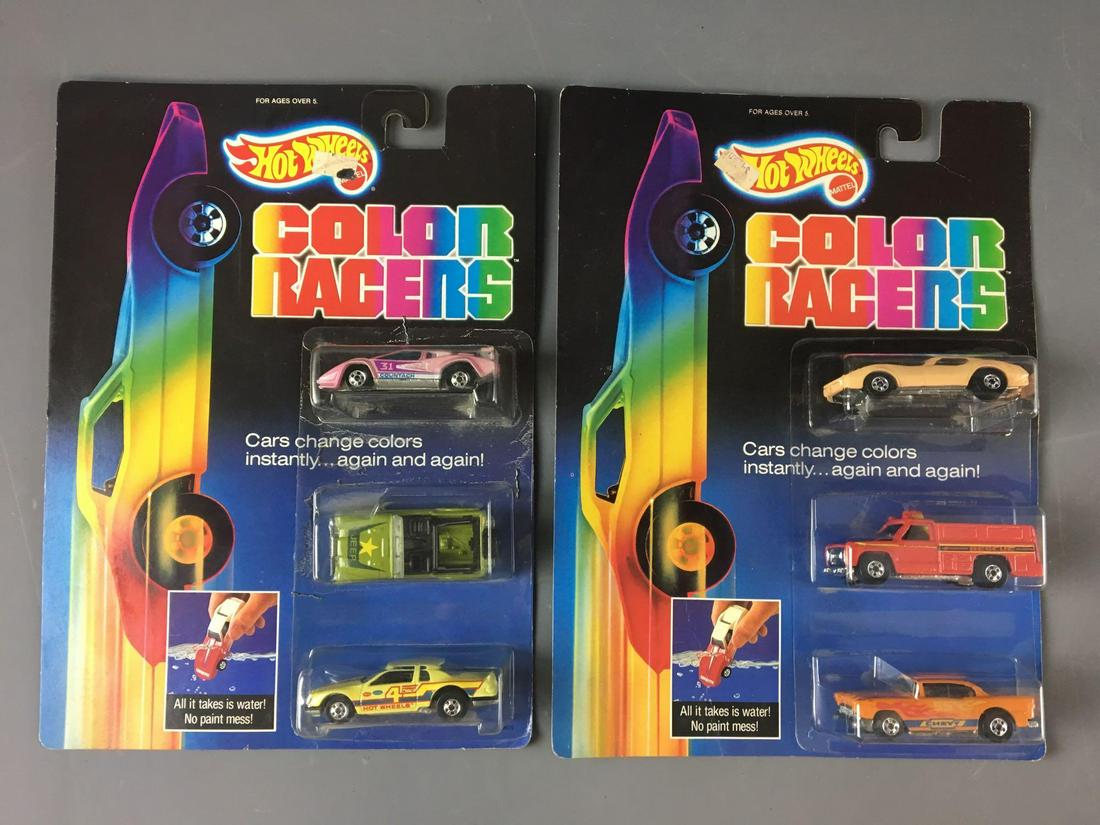 Group of 2 Hot Wheels Color Racers Die-Cast 3 pack (1 of 4)