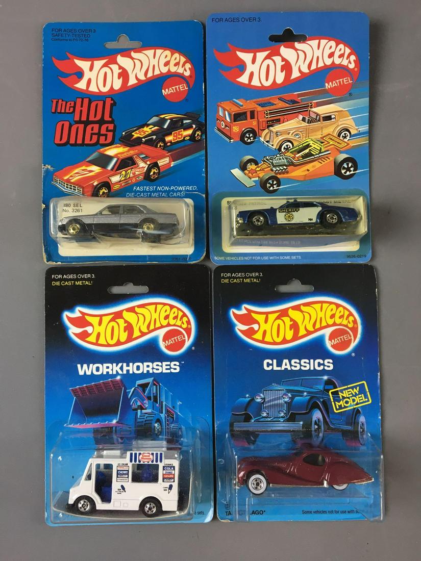 Group of 4 Hot Wheels Die-Cast Vehicles In Original (1 of 6)