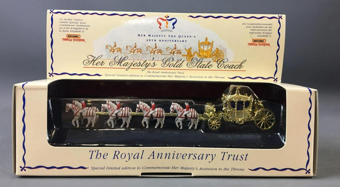 Matchbox Models of Yesteryear Her Majesty Gold State (1 of 7)