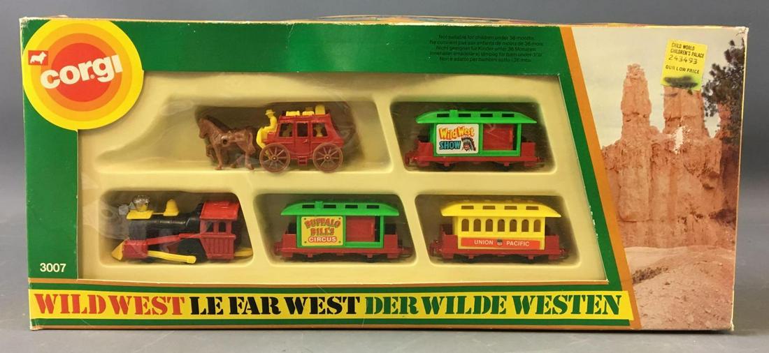 Corgi No. 3007 Wildwest Train Set In Original Box (1 of 5)