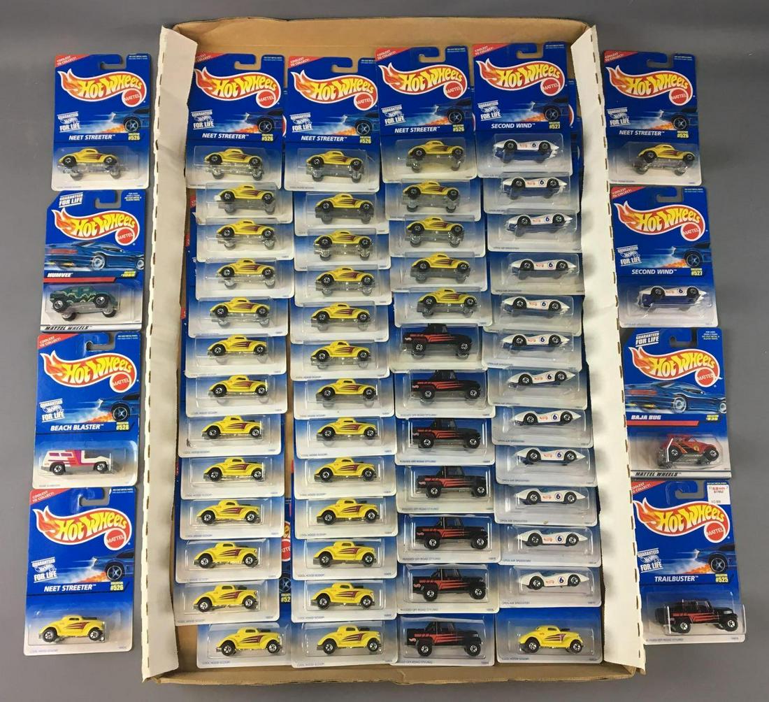 Group of 59 Hot Wheels Die-Cast Vehicles In Original (1 of 12)