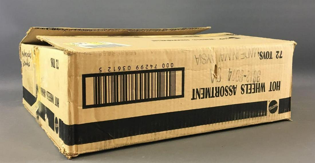 Partially full Shipping box of assorted Hot Wheels (1 of 8)