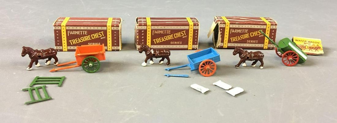 Group of 3 Moko Farmette Treasure Chest Series Die-Cast (1 of 5)