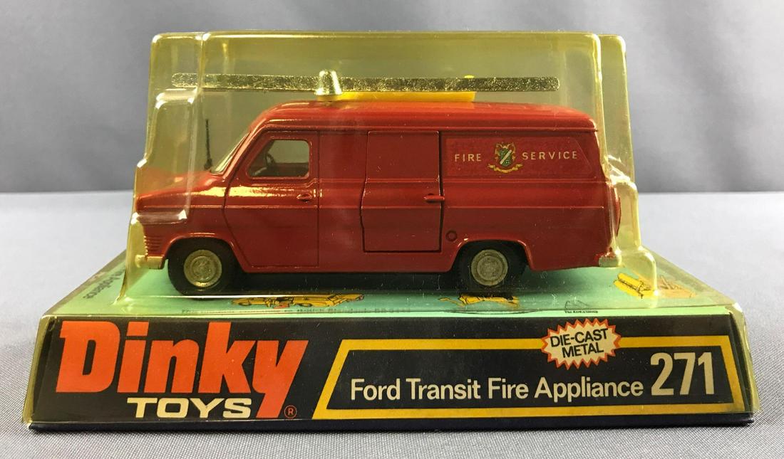 Dinky Toys Ford Transit Fire Appliance die cast vehicle (1 of 6)
