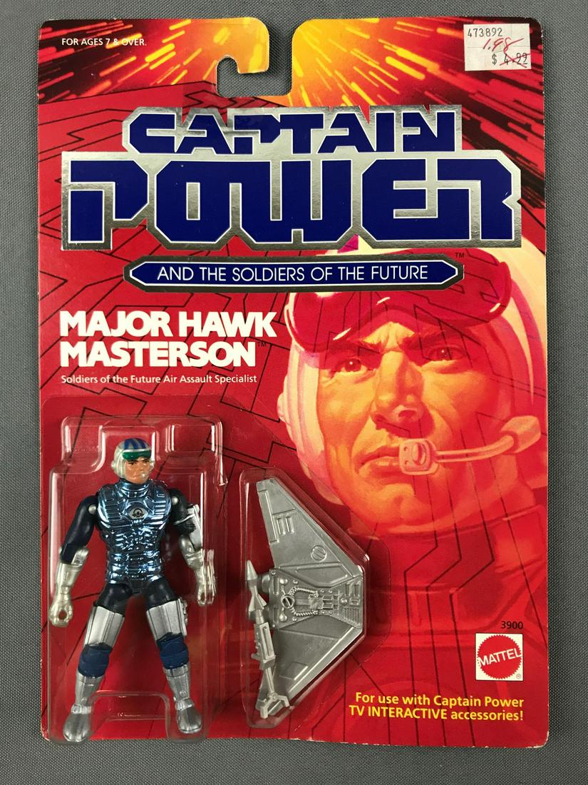Captain Power Major Hawk Masterson action figure in: 1987 Mattel