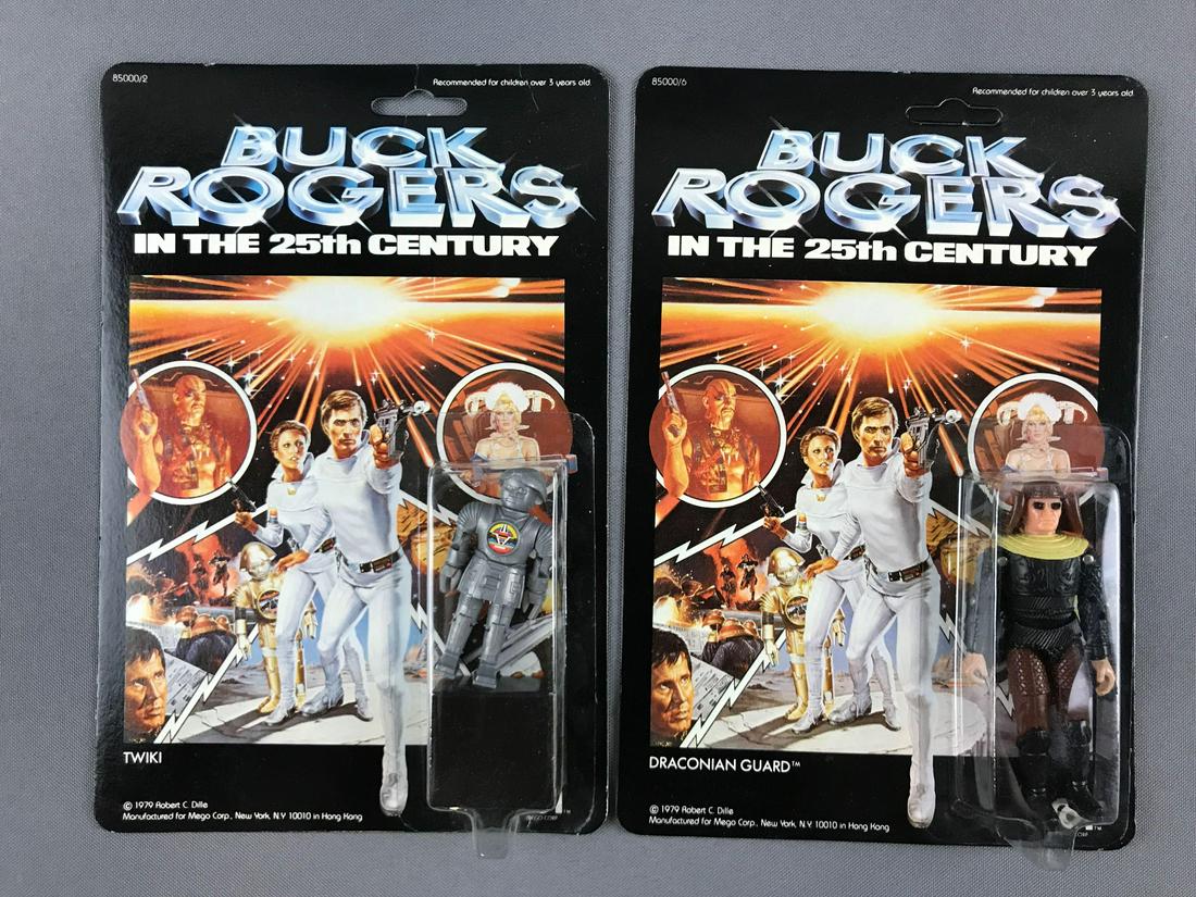 Group of 2 Buck Rogers action figures in original (1 of 4)
