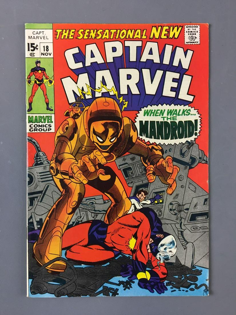 Marvel Comics Captain Marvel No. 18 Comic (1 of 7)