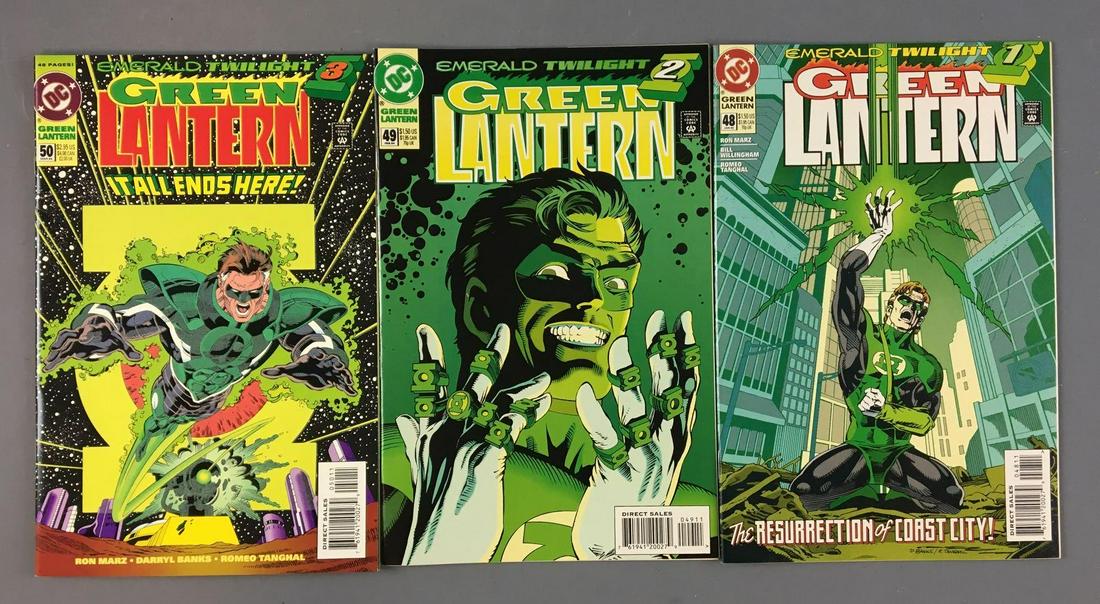 Group of 3 DC Comics Green Lantern Emerald Twilight (1 of 10)