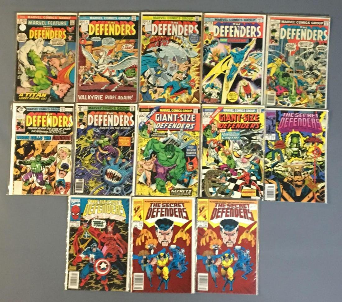 Group of 13 Marvel Comics The Defenders Comic Books (1 of 7)