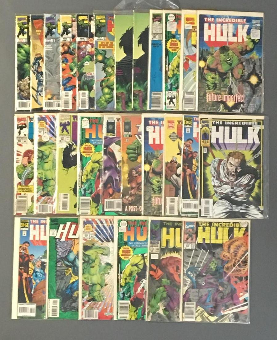 Group of 28 Marvel Comics The Hulk Comic Books (1 of 8)