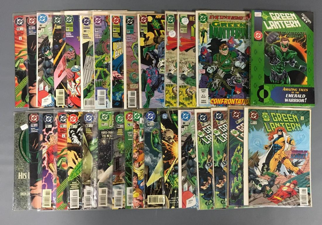Group of 32 DC Comics Green Lantern Comic Books (1 of 4)