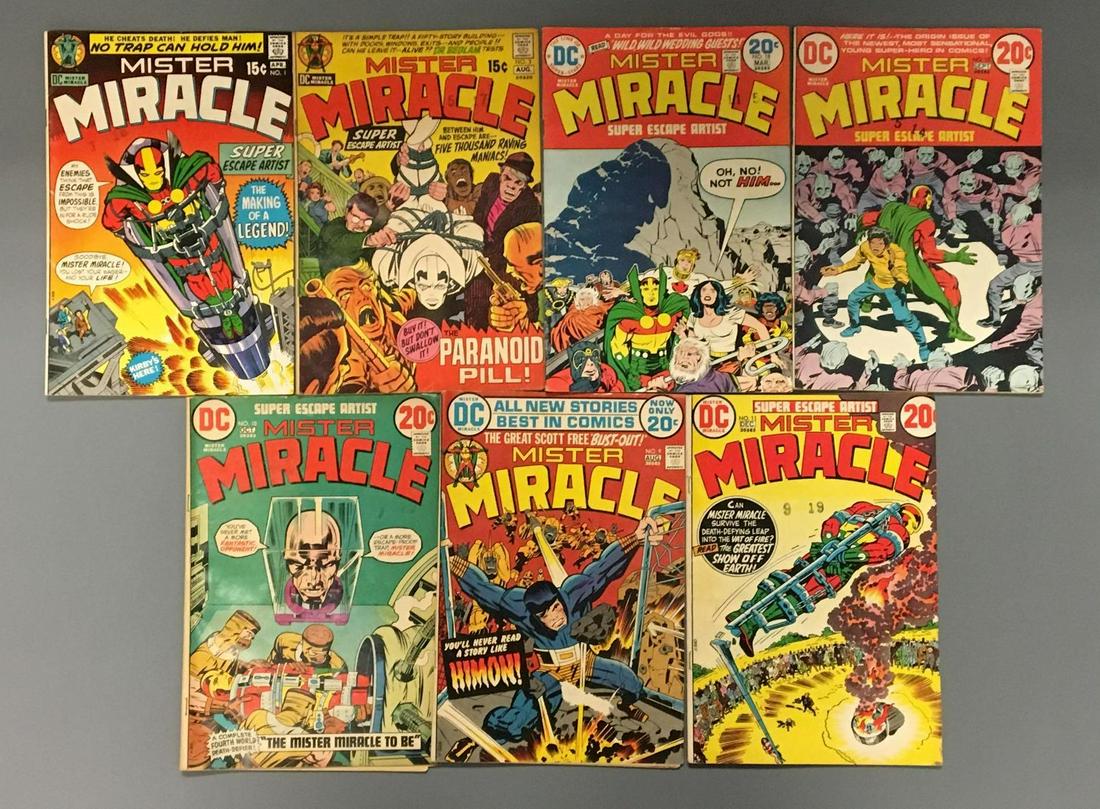 Group of 7 DC Comics Mister Miracle Comic Books (1 of 4)