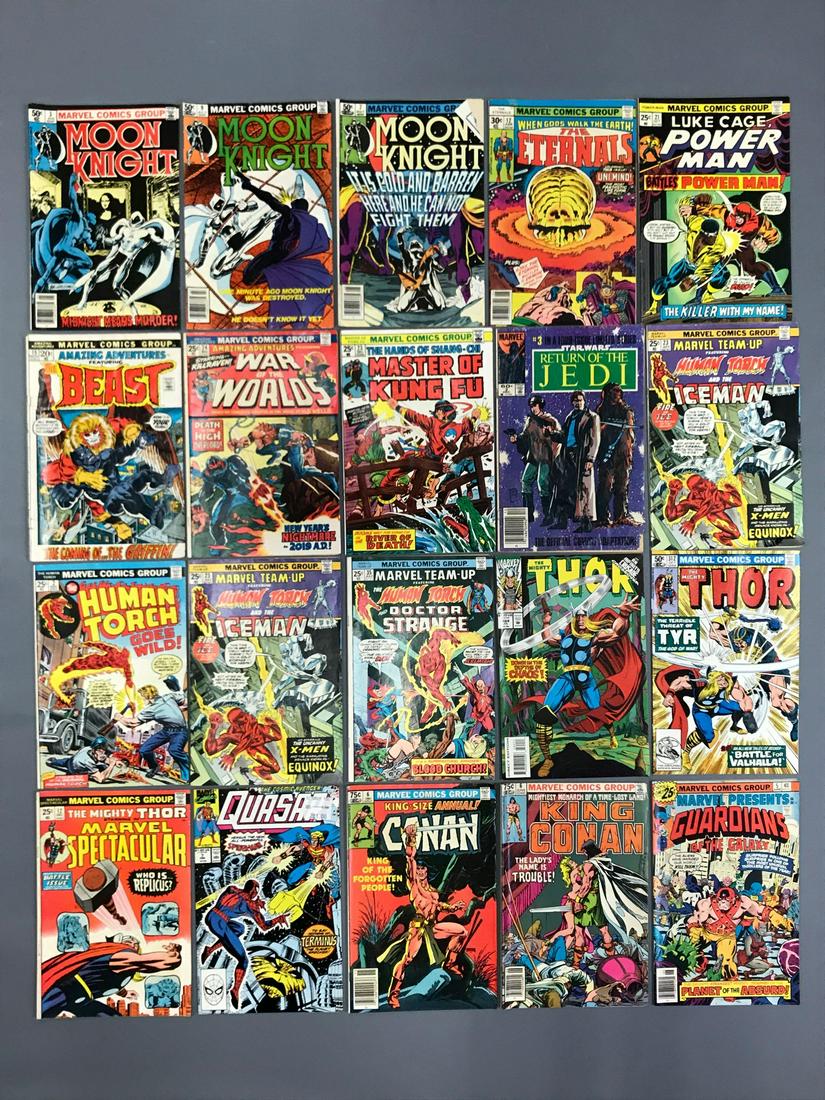 Group of 20 marvel comics comic books (1 of 5)