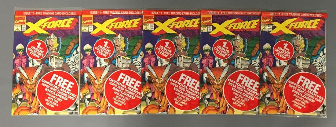 Group of 5 Marvel Comics X-Force Comic Books (1 of 4)