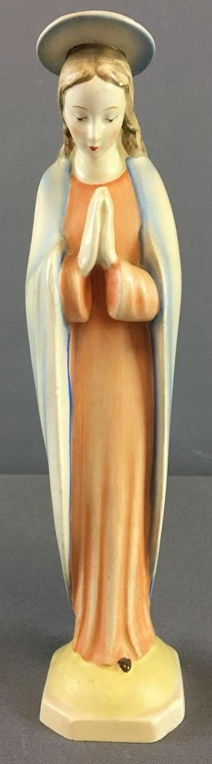 Hummel Goebel Praying Virgin Mary Figurine: HM 33, 9 3/4 inches tall