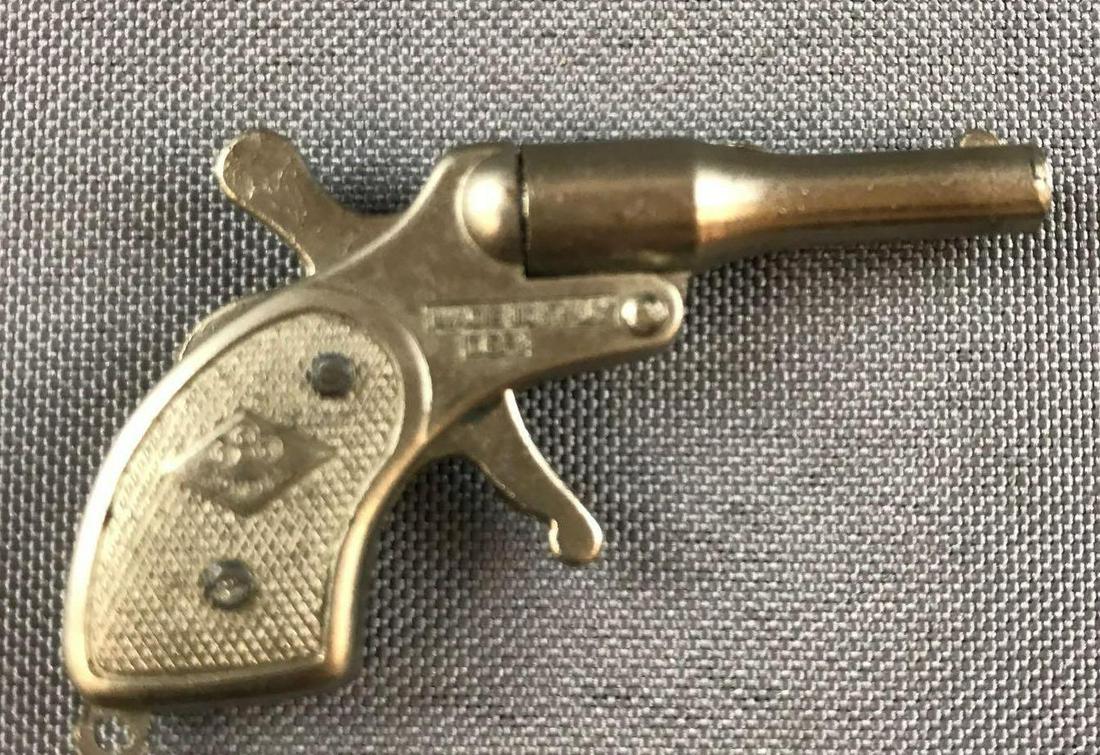 Vintage Miniature Cap Gun: 2” Molgoria Mignonnette miniature cap gun. Made in Italy