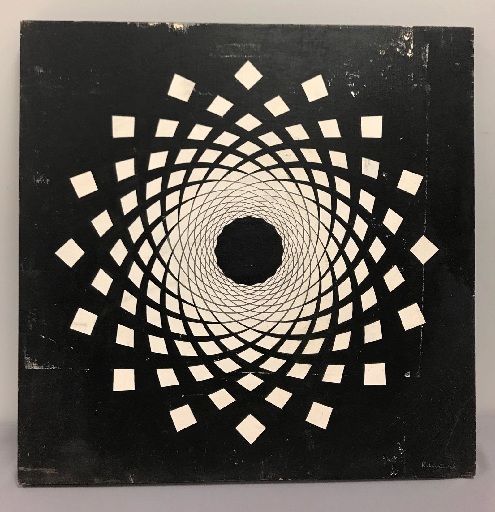 Art contest entry for IL Bell Telephone Directory Cover: Painted by Charles A Rubinelli, 30 x 30