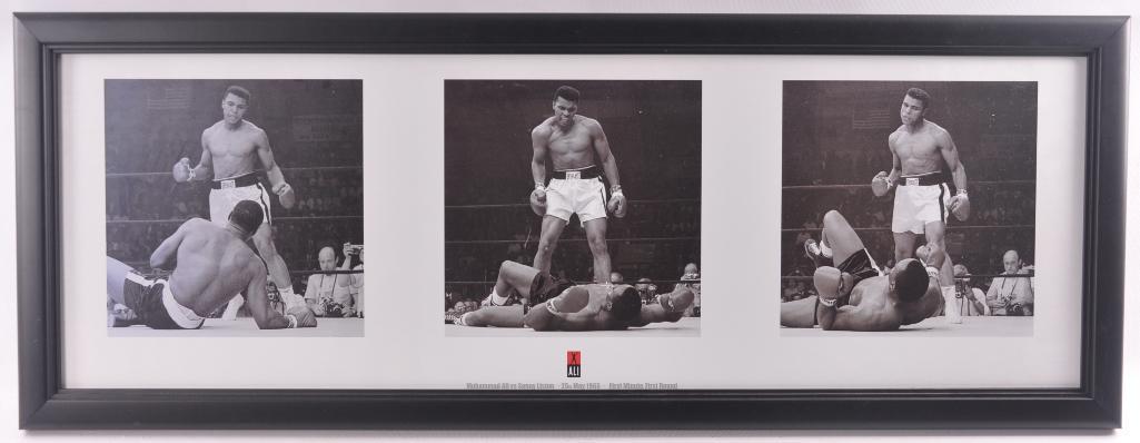 Muhammad Ali Vs Sonny Liston Framed Poster (1 of 1)