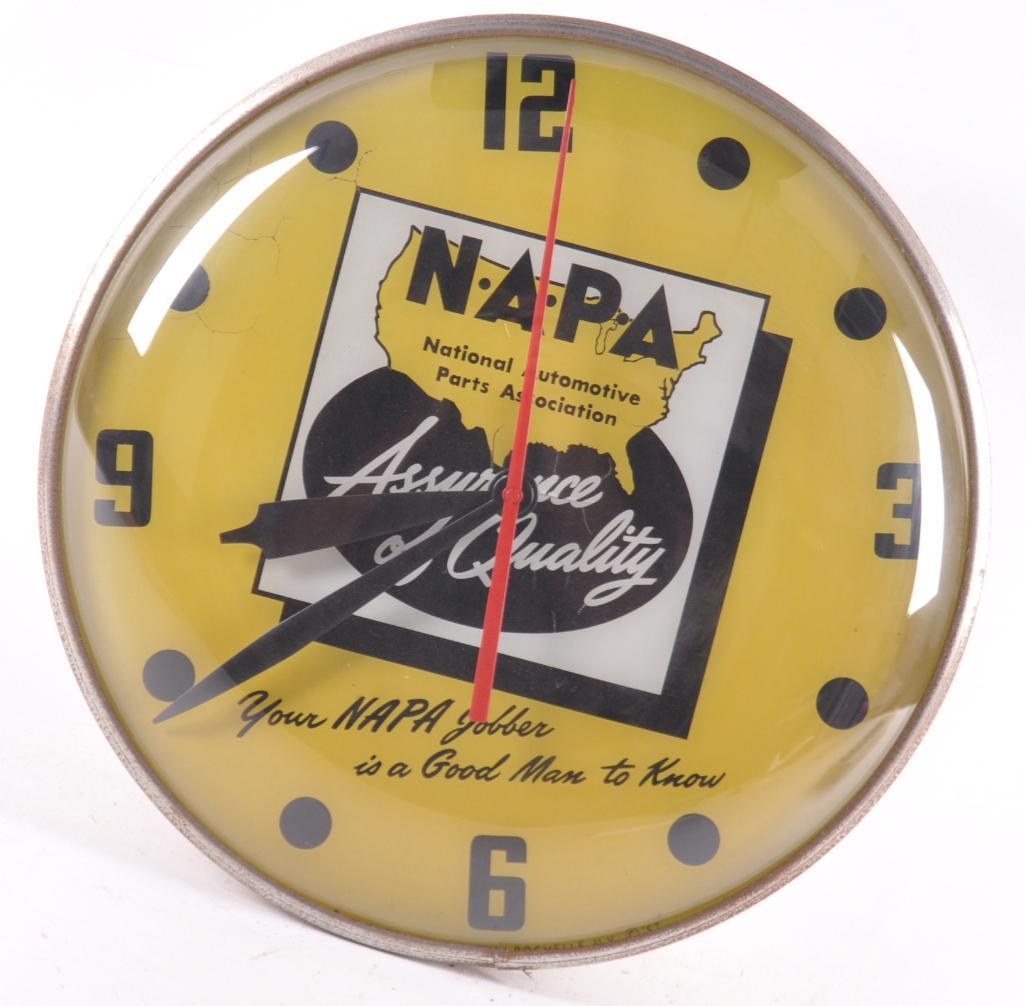 NAPA AUTO CARE CENTER ナパオート　壁掛け時計　ビンテージ 26981.jpg?v=1697383653