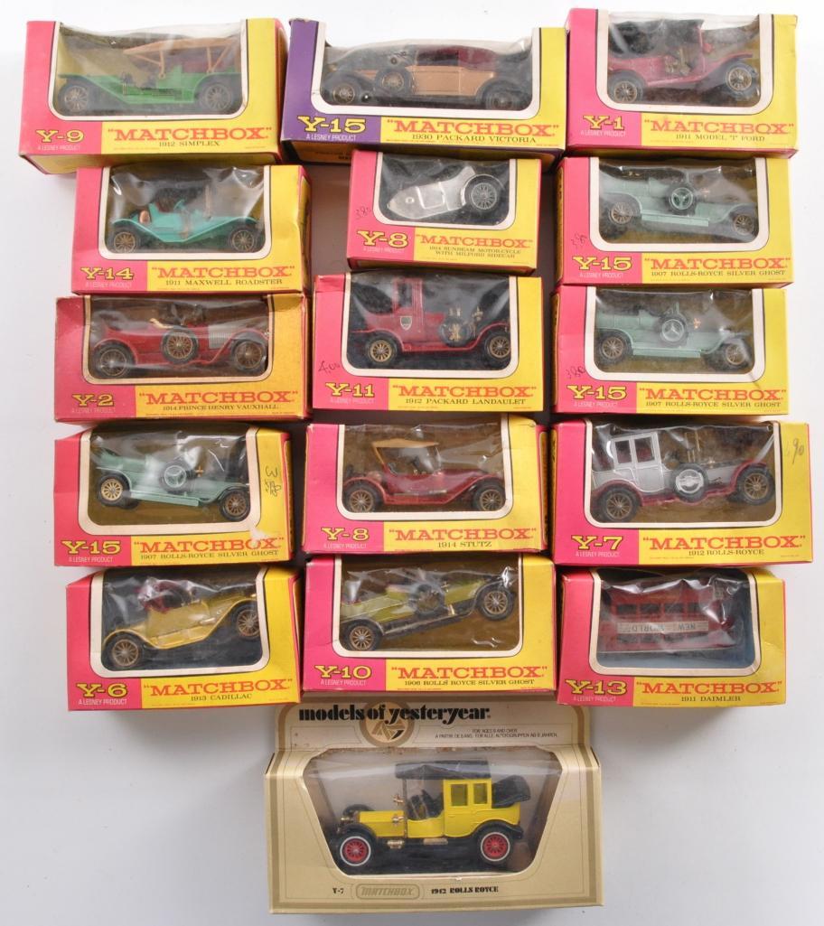matchbox models of yesteryear price list