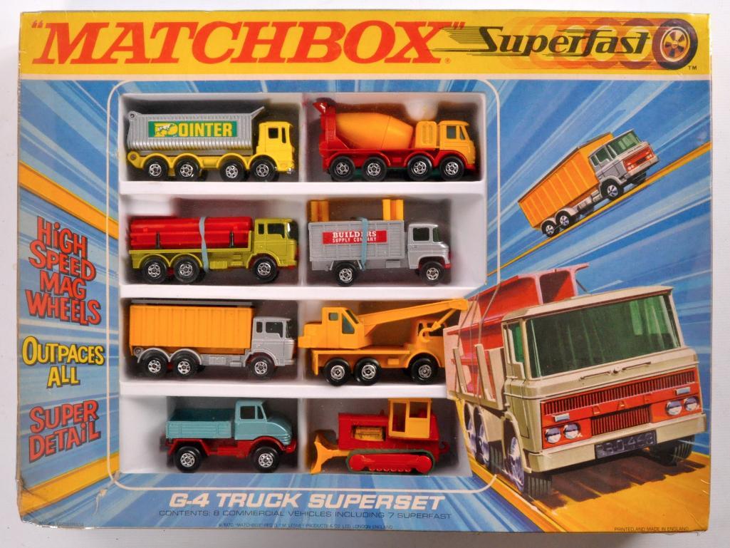 Matchbox G-4 Truck Super Set in Original Packaging: A Lesney Product Made in England, New in Original Packaging
