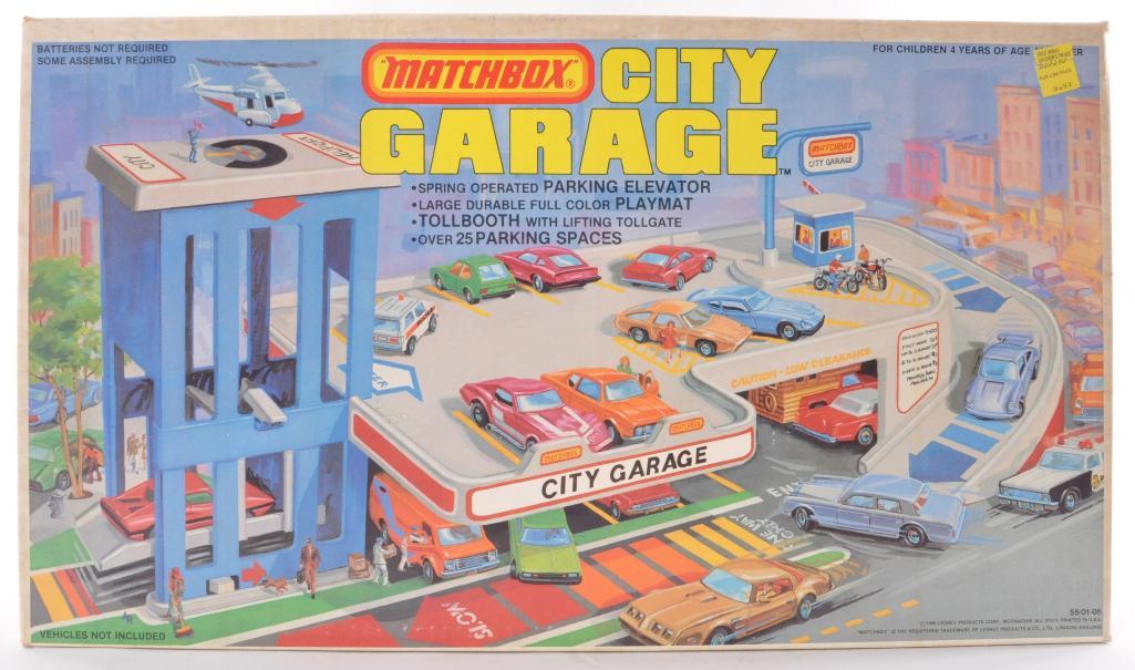 matchbox city garage