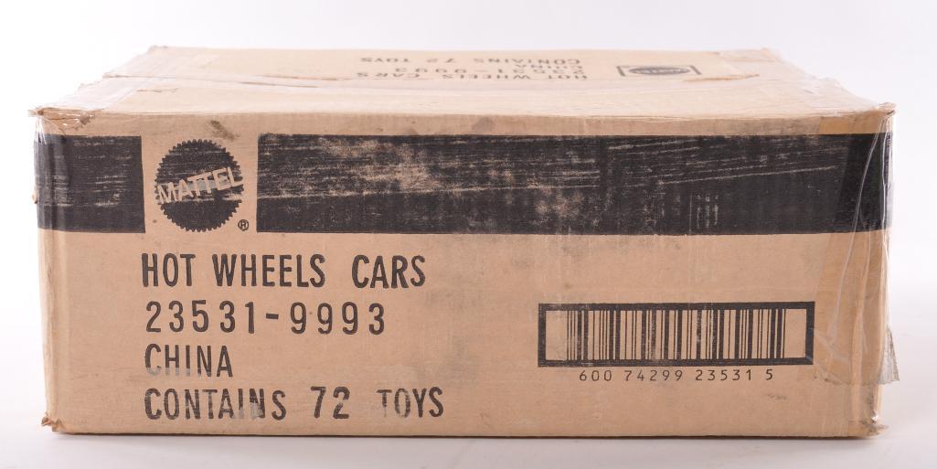 Partially Full Shipping Box of Hot Wheels Die-Cast Cars: Includes Approximately 30 Plus 53 Corvette Convertibles