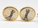 Lot of 4 Pairs : Golfing Cufflinks - Vintage Barlow, - 3