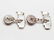 Lot of 4 Pairs : Golfing Cufflinks - Vintage Barlow, - 9