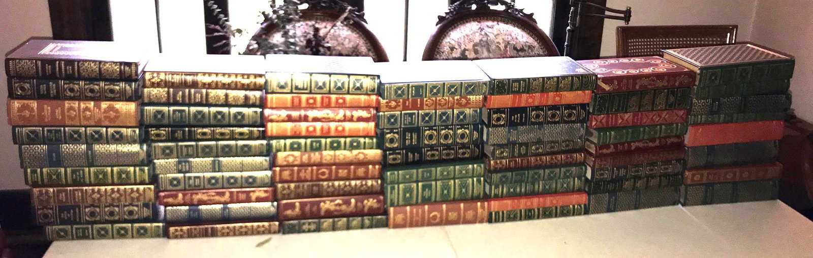 Group of Vintage International Collectors Library: Includes Dickens, Robinson Crusoe, Homer and many more.