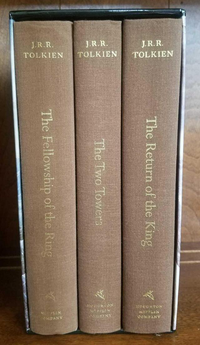 1987 Lord of The Rings 3 Volume Set.: Includes The Fellowship of the Ring, Two Towers & The Return of the King.