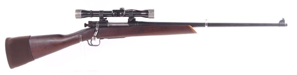 WW2 US Smith Corona Model 03-A3 .30 Cal. Bolt Action: Date Code of 7-1942 on Barrel, Includes Weaver KV Scope, Has been Sportorized, Serial Number 3640669