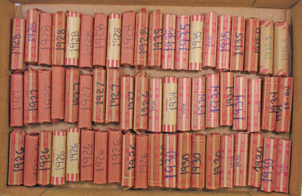 Group of approx (3000) Lincoln Wheat Cents. (1 of 1)