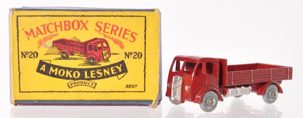 Matchbox No. 20 Stake Truck Die-Cast Vehicle with (1 of 9)