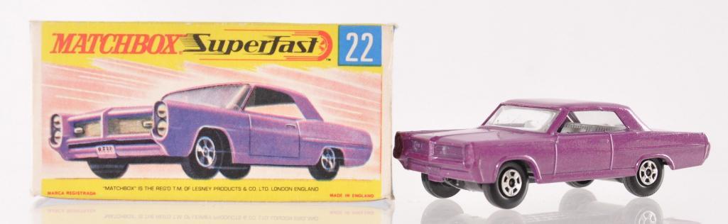 Matchbox Superfast No. 22 Pontiac Coupe Die-Cast (1 of 8)
