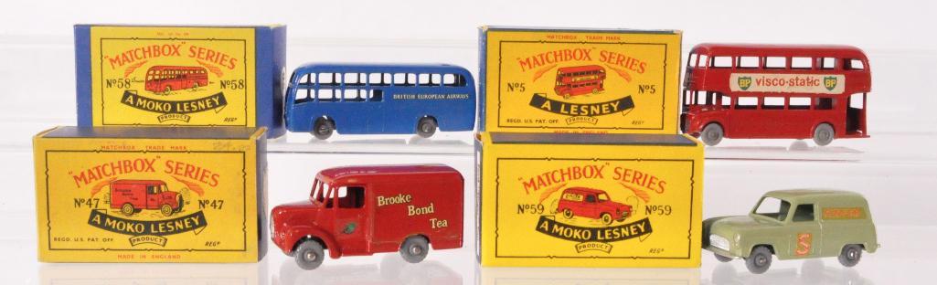 Group of 4 Matchbox Die-Cast Vehicles with Original (1 of 5)