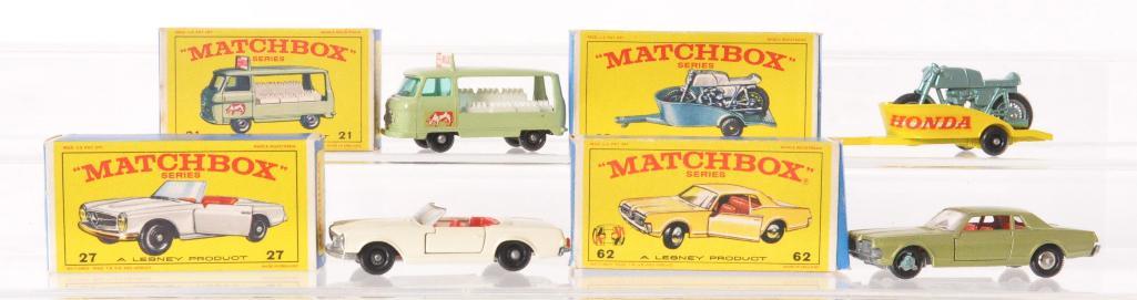 Group of 4 Matchbox Die-Cast Vehicles with Original (1 of 5)