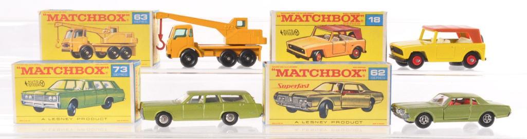 Group of 4 Matchbox Die-Cast Vehicles with Original (1 of 4)