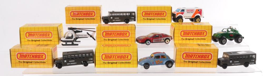 Group of 8 Matchbox Die-Cast Vehicles with Origianl (1 of 4)