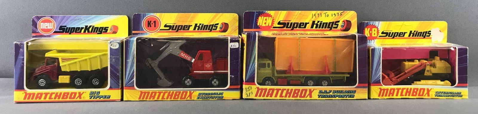 Group of 4 Matchbox Super Kings Die-Cast Vehicles in (1 of 7)